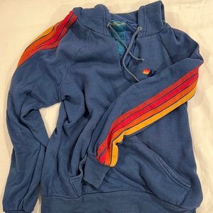 Aviator nation stripe crewneck